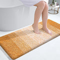 OLANLY Large Bathroom Rugs Mat 50x30, Extra Soft Absorbent Microfiber Bath Rugs, Rubber Backing, Quick Dry, Washable Bath Mats for Bathroom, Tub and Shower, Home Decor Accessories, Golden Yellow