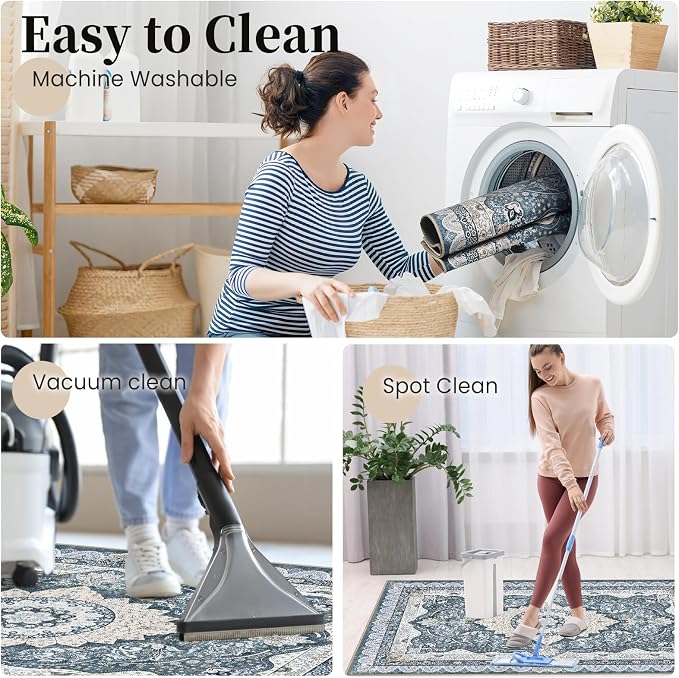 Office Chair Mat for Hardwood Floor & Tile Floor,48"X 60" Heavy Duty Desk Chair Mat for Hard Floors, Under Desk Rug for Rolling Computer Chair,Anti Slip,Low Pile Carpet Floor Protector-Square