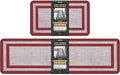 Mattitude Kitchen Mats Set of 2 Cushioned Rugs 0.47 inch Thick Anti-Fatigue Mats for Kitchen Floor,Waterproof Non-Slip Mats and Rugs Set for Office,Floor,Laundry 17.3"×29"+17.3"×59",Red