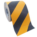 Anti Slip Safety Grip Tape 6 Inch x 60 Ft, Non Skid Tread for Stairs, Steps, Floors, Caution Dangerous Zones, Indoor and Outdoor Use (Yellow and Black)