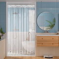 Titanker Shower Curtain Liner 60x72, Clear Plastic Shower Liner Lightweight PEVA Waterproof Shower Curtains for Bathroom with Magnets and Rustproof Grommet Holes