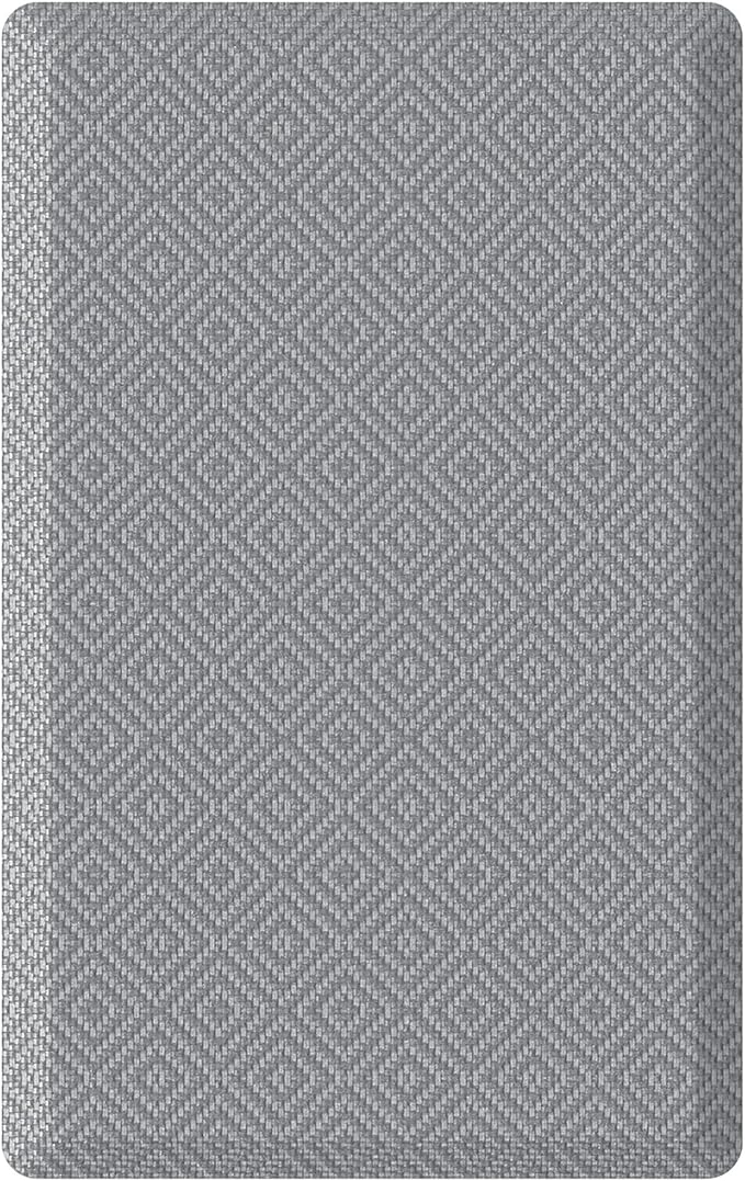 Ophanie Kitchen mats for Floor, Kitchen Rugs, 20x32 Anti Fatigue Standing Cushioned Mat, Waterproof, Comfort Ergonomic mat for Office, Home, Sink, 1/2 inch Thick Memory Foam Grey Non-Slip Bottom