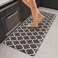WISELIFE Anti Fatigue Floor Mat - 4/5 Inch Thick Kitchen Mat Non Slip Waterproof Heavy Duty Ergonomic Comfort Mat Durable for Home, Office, Sink, Laundry,(22" x 54", Chocolate)