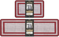 Mattitude Kitchen Mats Set of 2 Cushioned Rugs Anti-Fatigue Mats for Kitchen Floor,Waterproof Non-Slip Mats and Rugs Set for Office,Floor,Laundry 17.3"×29"+17.3"×59",Red