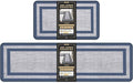 Mattitude Kitchen Mats Set of 2 Cushioned Rugs 0.47 inch Thick Anti-Fatigue Mats for Kitchen Floor,Waterproof Non-Slip Mats and Rugs Set for Office,Floor,Laundry 17.3"×29"+17.3"×59",Blue