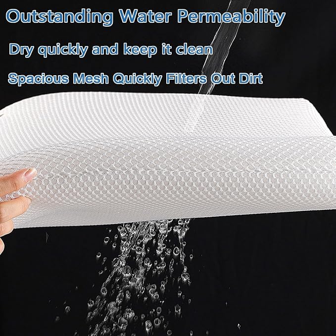 REEZEIVI Shower Seat Cushion with Non-Slip Silicone Bottom,Soft 4D Mesh Fabric,Bathtub Chair Pad for Elderly,Quick Drying and Washable Shower Mat, Design for Elderly, Senior, Handicap,Disabled,Brown