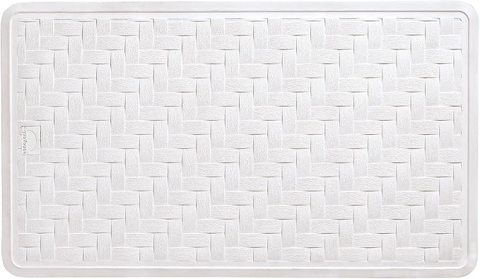 AquaTouch Rubber Safety Bath Mat, Medium 14' x 24' (Pack of 6)