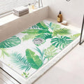 Non Slip Shower Mat: 32x24 Inch Extra Large Shower Mats for Inside Shower with Drain Hole in Middle - Soft PVC Loofah Anti Slip Shower Floor Mat for Standing and Walk-in Shower, Quick Drying