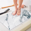 Shower Mat Non Slip - 24x32 Inch Soft Comfort Bath Mat with Drainage Holes, PVC Loofah Massage Bathmat for Shower, Tub, Bathroom, Wet Areas, Quick Drying