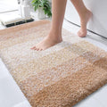 OLANLY Bathroom Rugs Mat 34x21, Extra Soft Absorbent Microfiber Bath Rugs, Rubber Backing, Quick Dry, Machine Washable Bath Mats for Bathroom Floor, Tub and Shower, Home Decor Accessories, Beige