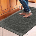 WISELIFE Kitchen Mat Cushioned Anti Fatigue Floor Mat,20"x39", Thick Non Slip Water Resistant Kitchen Rugs and Mats,Heavy Duty Foam Standing Mat for Kitchen,Floor,Home,Desk,Sink, Grey