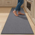 Kitchen Mats for Floor - Kitchen Rugs Non Slip Washable 20"x71", Grey