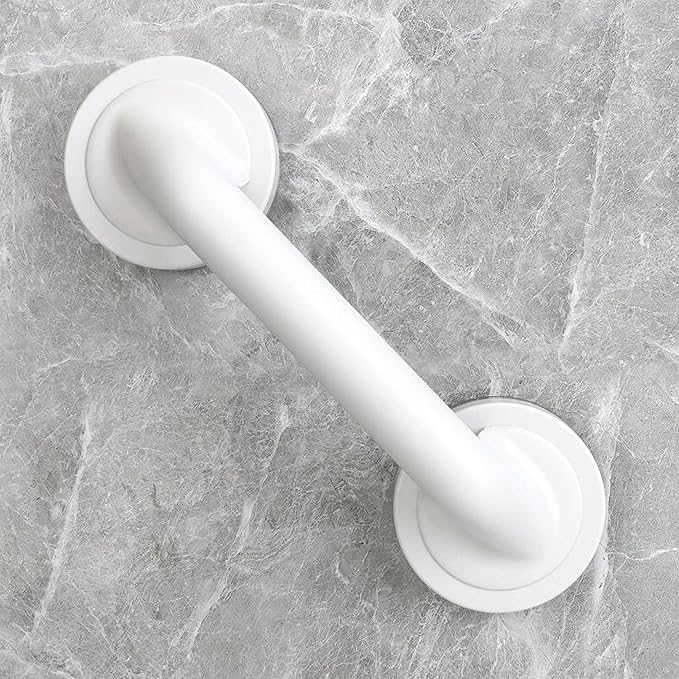 KAFENDA New Powerful Large Suction Cup Handle, Glass Door Handle, Bathroom Shower Grab Bar, No Drilling Required for Installation, 11.4 Inch, Removable and Reusable
