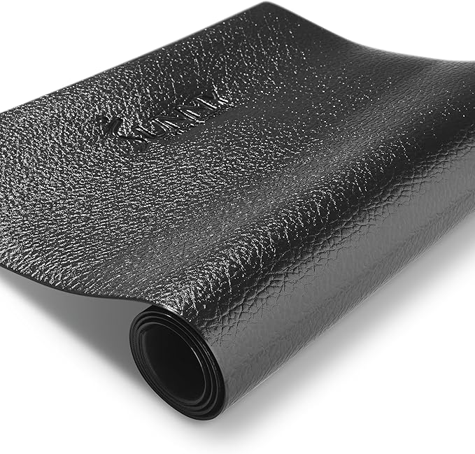 Sunny Health & Fitness Equipment Mat – Multiple Size Options – Non-Slip Floor Protection Pad for Treadmill, Bike, Elliptical, Yoga or Standing Desk and other Exercise Equipment