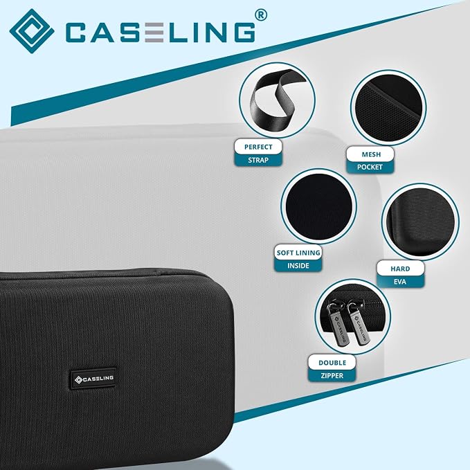 Caseling Hard Case Compatible with Franklin Sensors ProSensor M210 - Protective EVA Travel Storage Bag for Precision Stud Finders & Wall Scanners