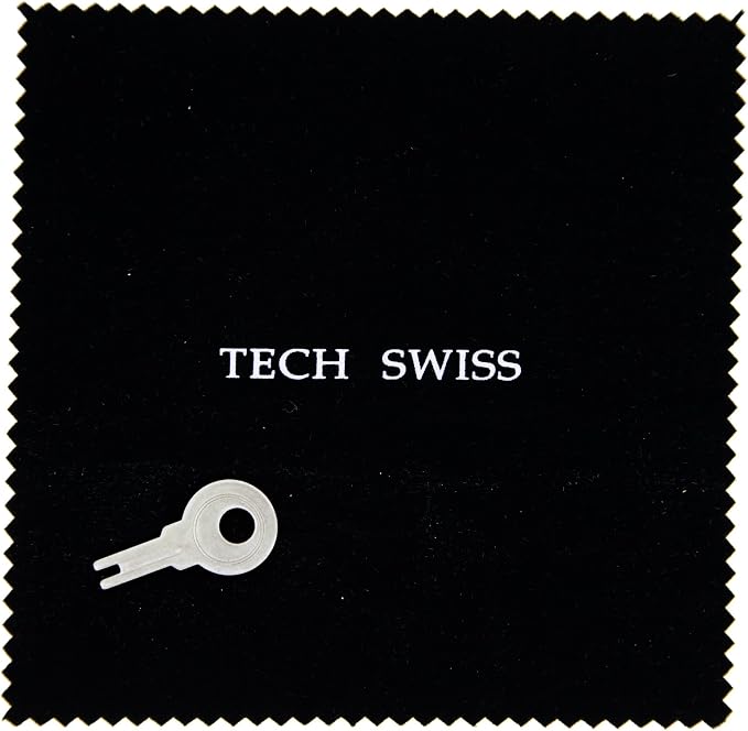Tech Swiss Valet for Watches Jewelry Cuff links Leather Compact (Brown/Tray)