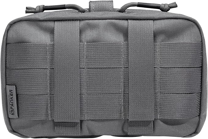 EXCELLENT ELITE SPANKER Tactical First Aid Pouch IFAK Rip Away Molle EMT Pouch Compact Admin Pouch Medical Utility Pouch Emergency Survival Kits for Tactical Vest,Backpack
