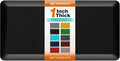 Kitchen Mats for Floor, 1 Inch Extra-Thick Kitchen Rugs, Non-Slip & Waterproof Standing Desk Mat, Comfort Anti Fatigue Mats for Kitchen Floor, Home, Sink, Office (20" X 39", Black)