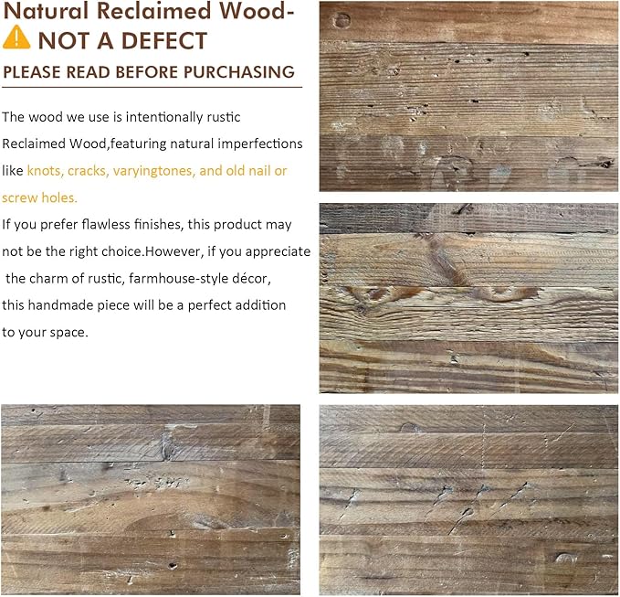 HOKYHOKY Reclaimed Solid Wood Bench-43.3" Farmhouse Entryway Bench with Storage Shelf, Narrow Rustic Bench for Hallway, Kitchen, Bedroom, Dining