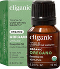 Cliganic Organic Oregano Essential Oil, 100% Pure Natural for Aromatherapy | Non-GMO Verified