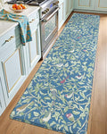 LUMI Anti Fatigue Kitchen Cushioned Mat for Floor, Padded Waterproof Runner for Standing, Stain Resistant Comfort Rugs for Home, Sink, Laundry, 24x87