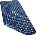 Bathtub and Shower Mats, 40x16 Inch Extra Large Non Slip Soft Bath Tub Mat with Suction Cups and Drain Holes for Bathroom Floor and Keep Tubs Clean, Machine Washable, Navy Blue