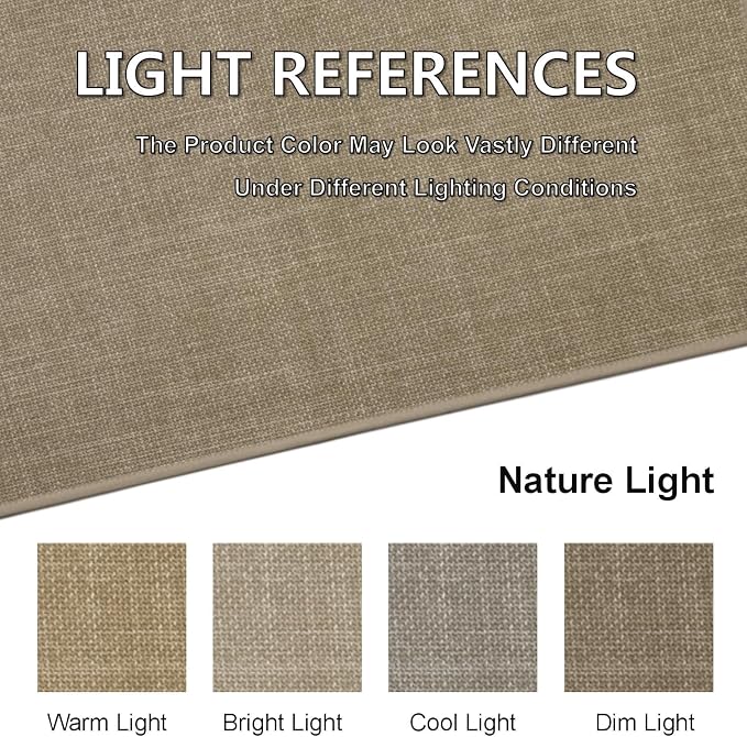 Maximum Non-Slip Indoor Door Mat, Long-Lasting, Soft & True Color with Rubber Backing, Washable & Stain-Resistant Entryway Mat with Powerful Dirt Trapper for Various Entrance, 29''X17'', Brown