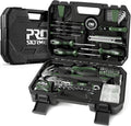 Prostormer 160-Piece Home Repair Tool Set, General Household Hand Tool Kit with Toolbox Storage Case for House, Garage, College Dorm and Office (Green)