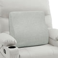 Lumbar Support Pillow for Recliner & Back Pillow for Couch, Dual Layer Memory Foam Back Support for Deep Recliner Chair for Senior Citizen to Sit Up Straight Light Grey