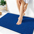 OLANLY Thick Bathroom Rugs 36x24, Extra Soft Absorbent Chenille Bath Rugs, Rubber Backing, Machine Wash Dry, Bath Mats for Bathroom Floor, Tub and Shower, Home Decor Accessories, Royal Blue