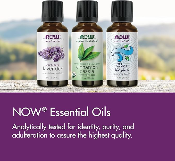 NOW Essential Oils, Cheer Up Buttercup! Oil Blend, Uplifting Aromatherapy Scent, Blend Pure Citrus Essential Oils, Vegan, Child Resistant Cap, 1-Ounce
