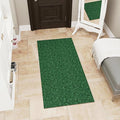 Ottomanson Mud Mat 2' x 3' Entryway Rug - Non-Slip Doormat for Muddy Paws, Dirt Trapping Indoor/Outdoor Mat for High-Traffic Areas, Kitchen, Garage, Patio, Green