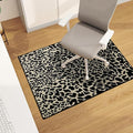 Office Chair Mat for Hardwood Floor, 48"x36" Easy Glide Computer Desk Mat Protector for Rolling Chair Under Desk Rug Nonslip Backing, Machine Wash, (Modern)