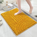 SHACOS Super Soft Bathroom Runner Rugs 20"x32" Non Slip Boho Bathroom Mats Microfiber Absorbent Carpet for Bath Room Machine Washable Shaggy Bath Rugs for Shower Bathtub Home Decor, 1'8" x 2'8"