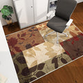 Office Chair Mat for Hardwood Floor, 60"x45" Easy Glide Computer Desk Mat Protector for Rolling Chair Under Desk Rug Nonslip Backing, Machine Wash, (Modern)