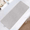 Bathtub Mat Shower Mat Non-Slip - 16x39 Inch Soft Comfort Bath Mat with Drainage Holes, PVC Loofah Massage Bathmat for Shower, Tub, Bathroom, Wet Areas, Quick Drying