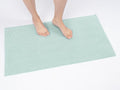 Cotton Paradise 100% Cotton Turkish Bathmat Rug, Soft Absorbent Quick Dry Non Slip, 20x34 Bathmat Rug, Mint Green