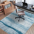 Office Chair Mat for Hardwood Floor, 60"x45" Easy Glide Computer Chair Mat Protector for Rolling Chair Under Desk Rug Nonslip Backing, Machine Wash
