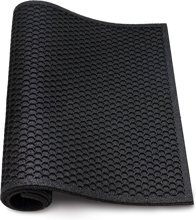 Mohawk Home Indoor Outdoor 2 Pack (1' 6" x 2' 6") Heavy Duty Rubber Floor Mat Anti Slip Restaurant Kitchen for Garage Garden Industrial Pool Entrance Bar Wet Area
