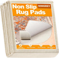 Songrey Non-Slip Rug Pad Round 8 FT, Extra Thick Carpet Pads for Hard Surfaces, Prevents Sliding and Secures Rugs, Provides Floor Protection with Comfort Cushioning