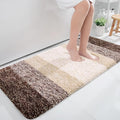 OLANLY Large Bathroom Rugs Mat 40x24, Extra Soft Absorbent Microfiber Bath Rugs, Rubber Backing, Quick Dry, Machine Washable Bath Mats for Bathroom Floor, Tub and Shower, Home Decor Accessories, Brown