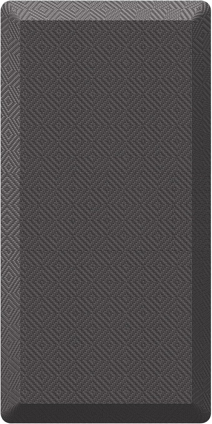 Ophanie Kitchen mats for Floor, 3/4 inch Thick, Kitchen Rugs, 20x39 Anti Fatigue Standing Cushioned Mat, Waterproof, Comfort Ergonomic mat for Office, Home, Sink, Charcoal Non-Slip Bottom
