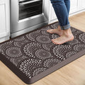 Mattitude 4/5 Inch Kitchen Mat, 20x51in Heavy Duty Ergonomic Comfort Foam Standing Desk Mat, Waterproof Non-Slip Standing Mats and Rugs for Kitchen, Office, Black