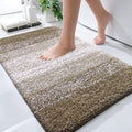 OLANLY Large Bathroom Rugs Mat 44x32, Extra Soft Absorbent Microfiber Bath Rugs, Rubber Backing, Quick Dry, Machine Washable Bath Mat for Bathroom Floor, Tub and Shower, Home Decor Accessories, Coffee