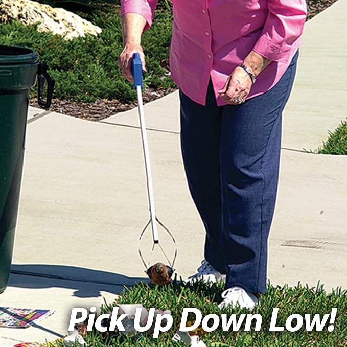 Ontel Gopher 2 Pick-Up and Reaching Tool, New & Improved Ergonomic Design