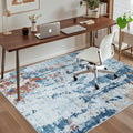 Office Chair Mat for Hardwood Floor, 72"x48" Easy Glide Computer Chair Mat Protector for Rolling Chair Under Desk Rug Nonslip Backing, Machine Wash