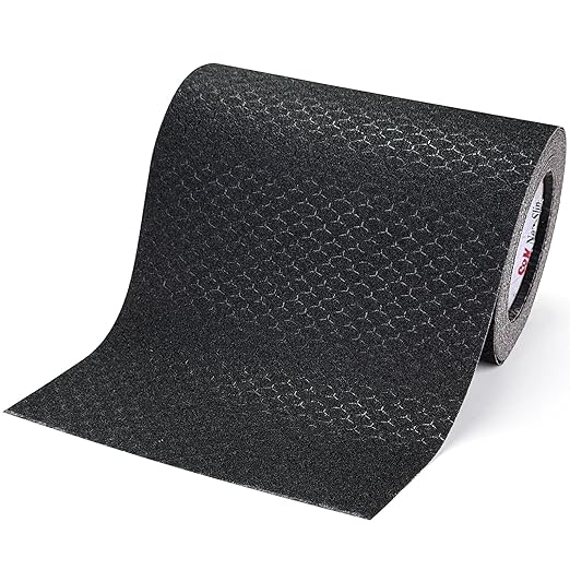 S&X Anti Slip Tape Heavy-Duty 8" x 33' Non Skid Roll, Unmatched Grip Tape for Skateboard, Outdoor Stairs, Decks, Ramps - Waterproof & Durable