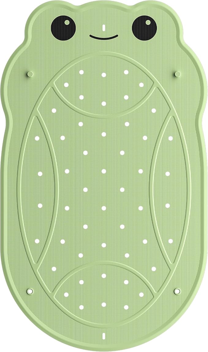 UNEEDE Kids Bathtub Mat Non Slip Shower Mat for Toddlers, Washable Anti Slip Tub Surface, Soft Rubber Mat for Bathtub Shower, Waterproof Bathtub Essentials for Children（Not for Textured Surfaces）