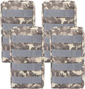 4-Pack Molle Pouch Tactical Molle Pouches Compact Utility EDC Waist Bag Pack