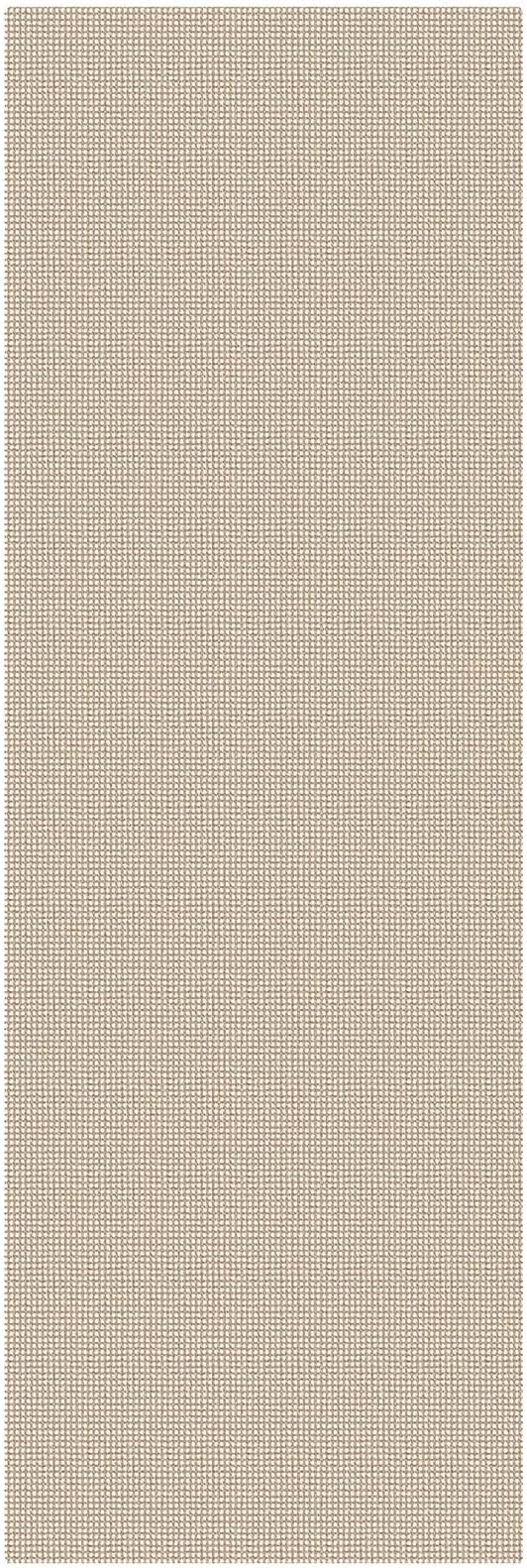 KOZYFLY Cotton Runners for Hallway 3x9, Wide Washable Runner Rug, Woven Non Slip Kitchen Runner, Braided Entryway Rug, Floor Carpet for Foyer, Bedroom, Hall, Ivory/Camel/Brown